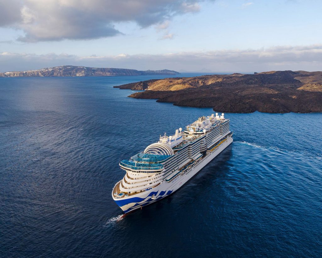 Sun Princess en Mediterráneo